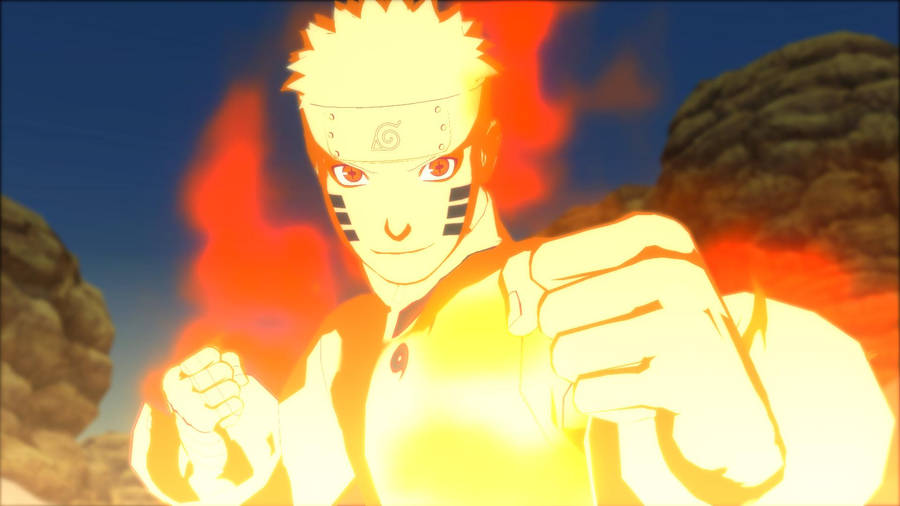 Naruto Shippuden 4k Naruto Fiery Fists Wallpaper