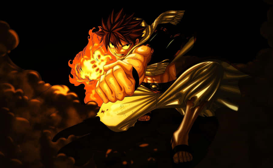 Natsu Dragneel - Ready For Battle Wallpaper