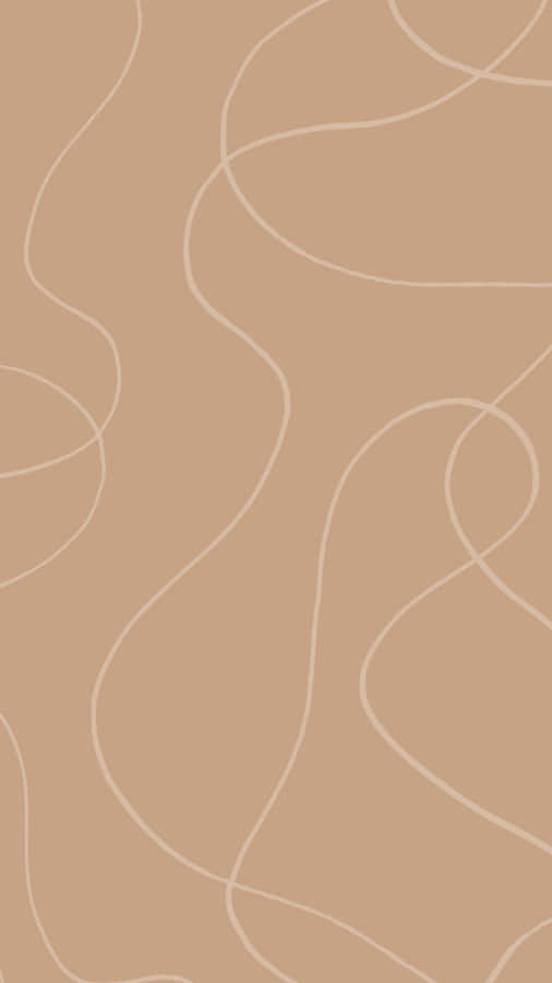 Nature At Its Most Simple - A Brown Minimalist Winter Wonderland. Wallpaper