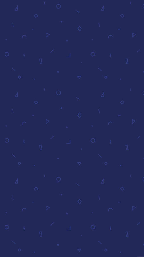 Navy Blue Iphone Screen Theme Wallpaper