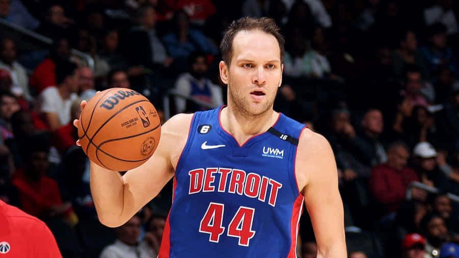 Nba League Detroit Pistons Bojan Bogdanovic Wallpaper