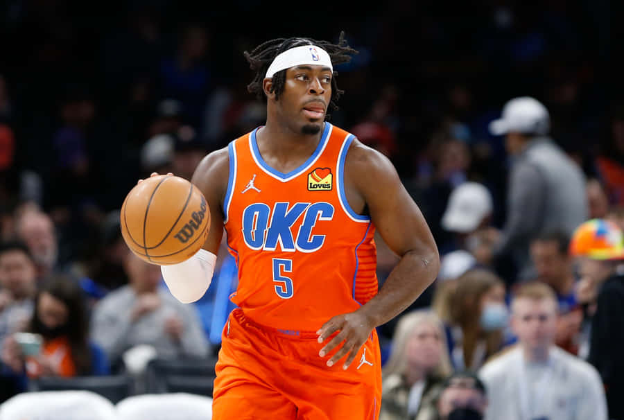 Nba League Luguentz Dort No. 5 Wallpaper