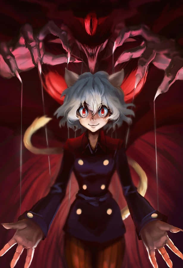 Neferpitou - The Iconic Royal Guard Of The Chimera Ant Wallpaper