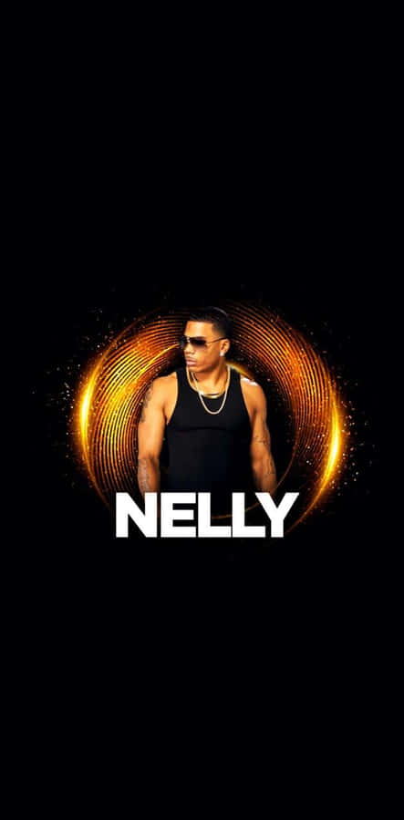 Nelly Performing Live At A Recent Concert Wallpaper