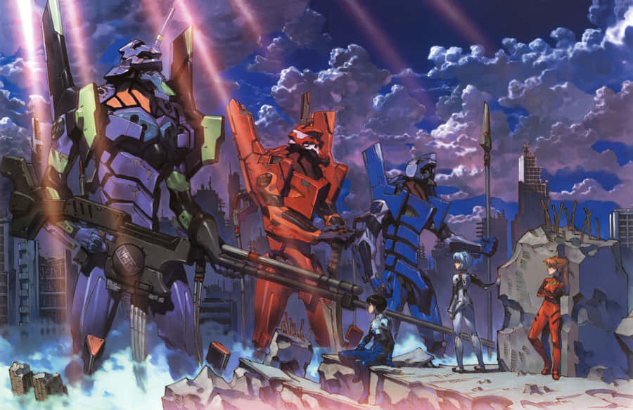 Neon Genesis Evangelion Mecha Suit Wallpaper
