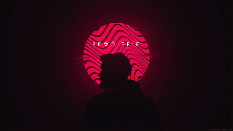 Neon Pink Aesthetic Pewdiepie Art Wallpaper