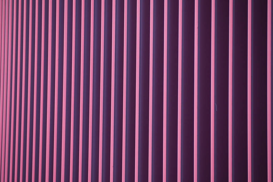 Neon Pink Striped Texture Wallpaper