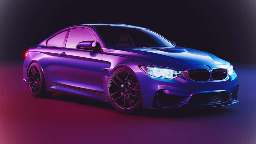 Neon Purple Cool Bmw Wallpaper