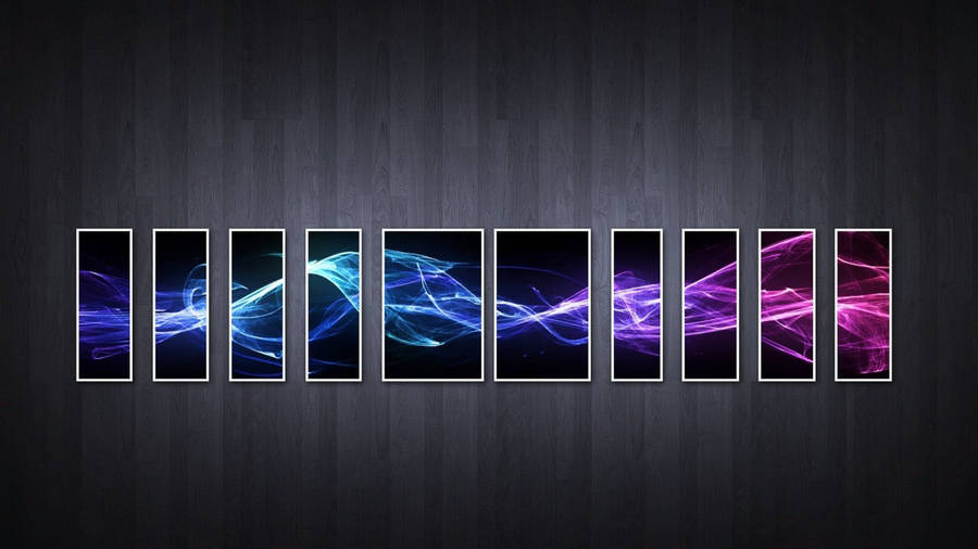 Neon Purple Wall Art Wallpaper