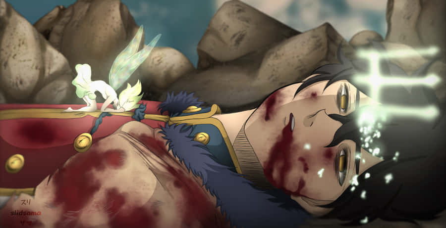 Nero, The Daring And Powerful Wizard From The Popular Anime Black Clover Wallpaper