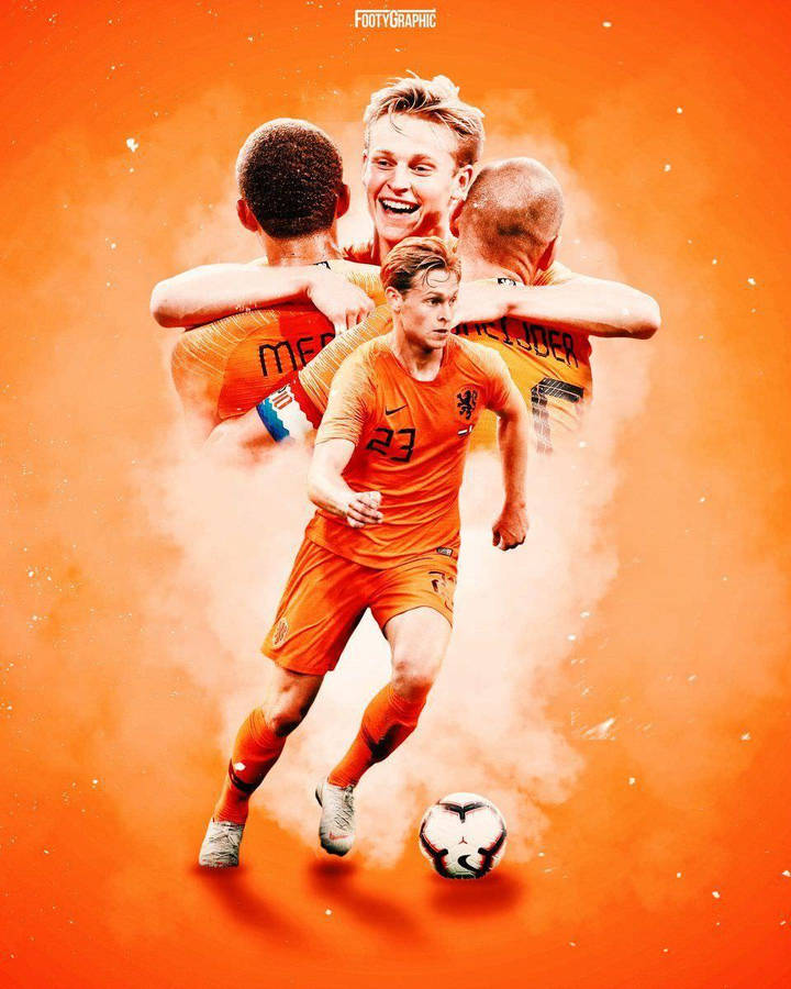 Netherlands National Football Team Luuk De Jong Wallpaper