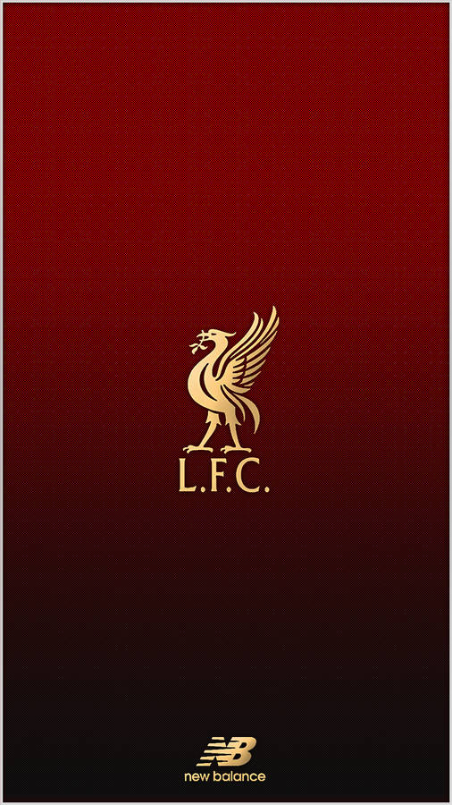 New Balance Gold Coloured Logo Wallpaper