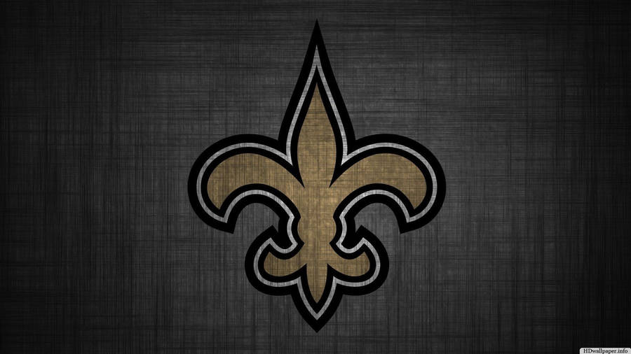New Orleans Saints Grain Texture Wallpaper