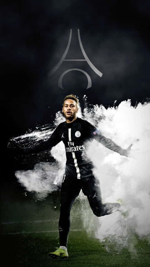 Neymar Ultra Hd Smoke Effect Wallpaper