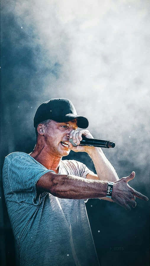 Nf Making His Mark On The Rap Game Wallpaper