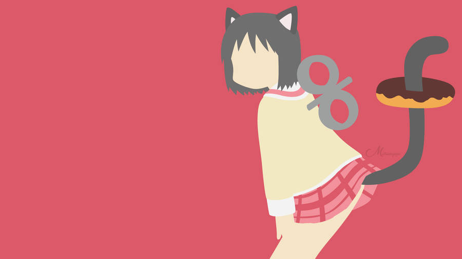Nichijou Nano Cat Wallpaper