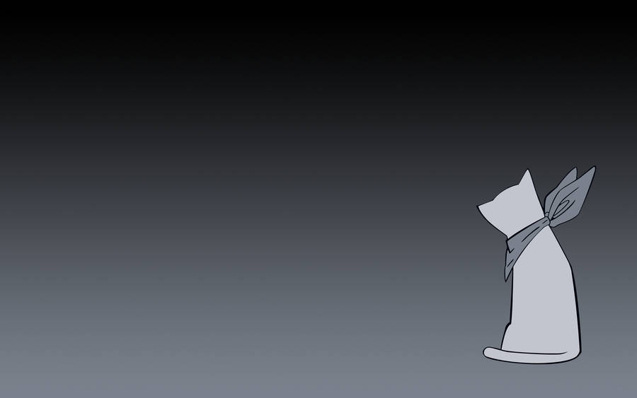 Nichijou Sakamoto Black And White Wallpaper