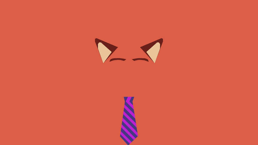 Nick Wilde Minimalist Artwork Wallpaper