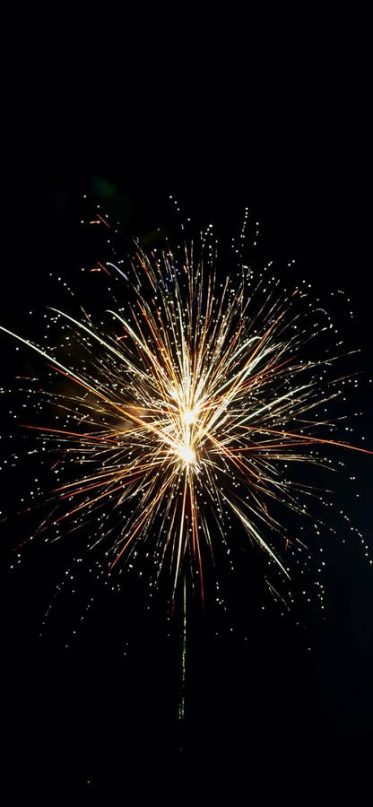 Night Sky During New Years Eve Wallpaper