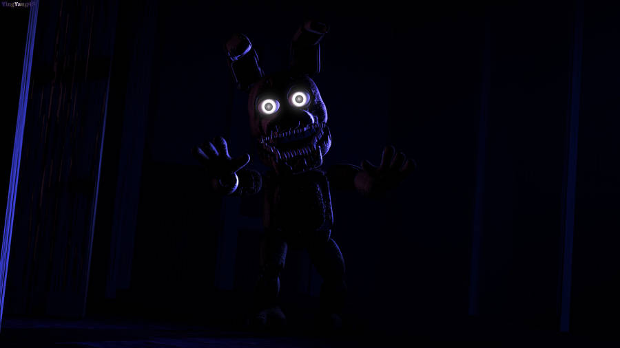 Nightmare Freddy Plushtrap Minigame Wallpaper