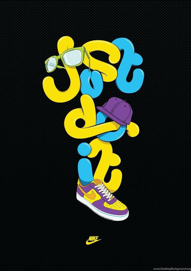 Nike Cartoon Just Do It Wallpaper