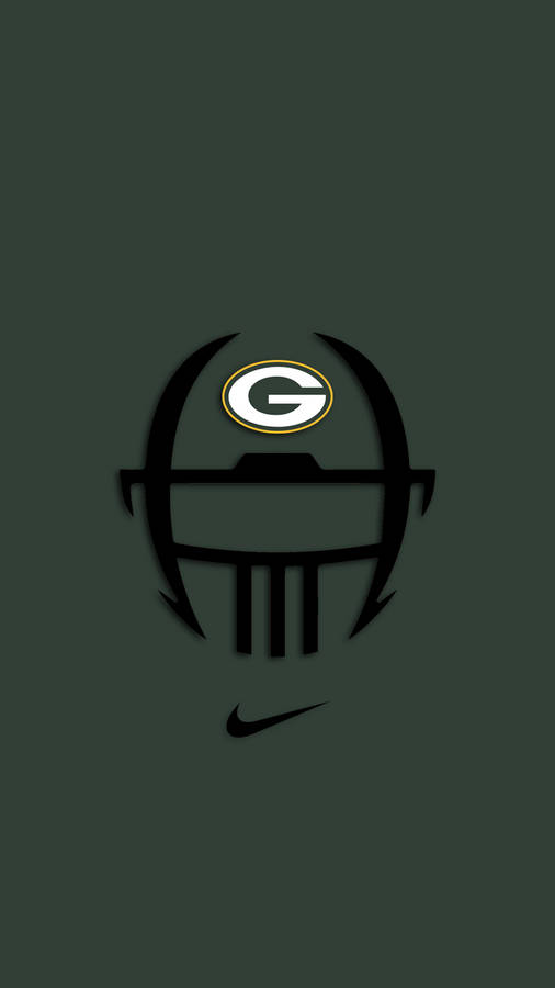 Nike Inspired Green Bay Packers Logo Wallpaper