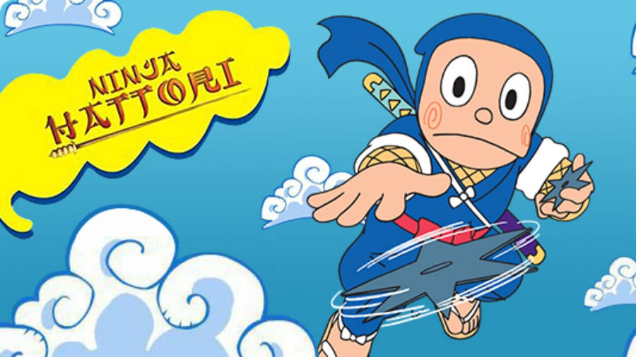 Ninja Hattori And His Friends In Action Wallpaper