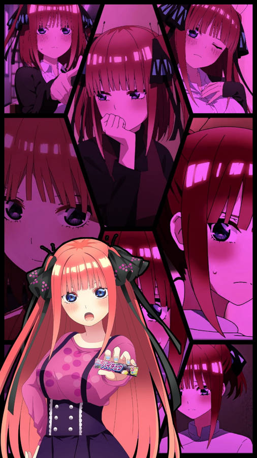 Nino Nakano Collage Wallpaper