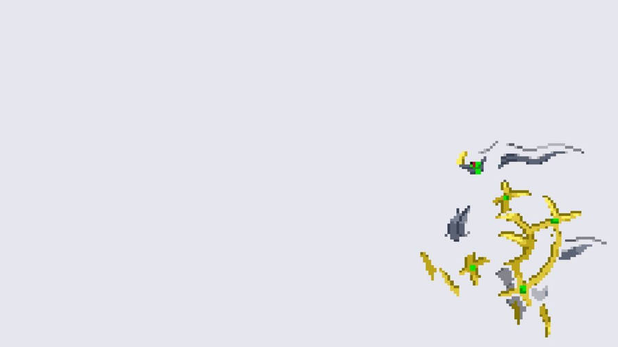 Nintendo Pixel Arceus Wallpaper