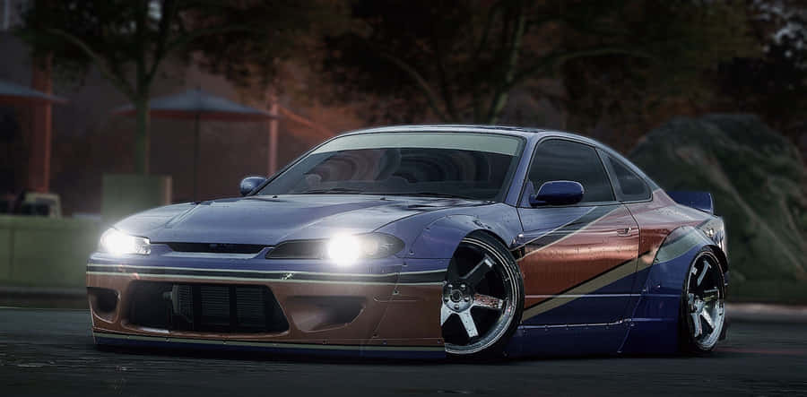 Nissan Silvia S15 Race Car Wallpaper