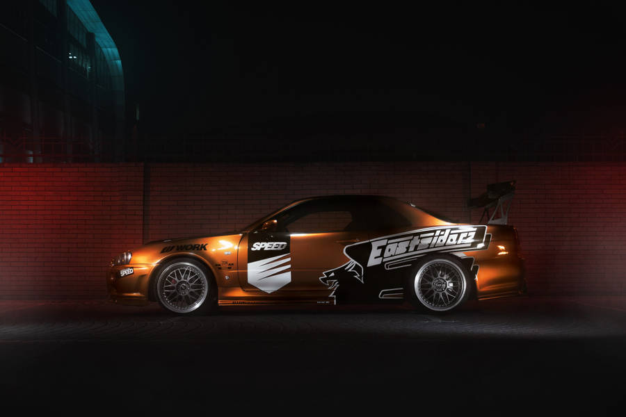 Nissan Skyline Gtr R34 Eastsiders Wallpaper
