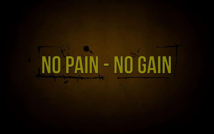 No Pain No Gain Football Quotes Wallpaper