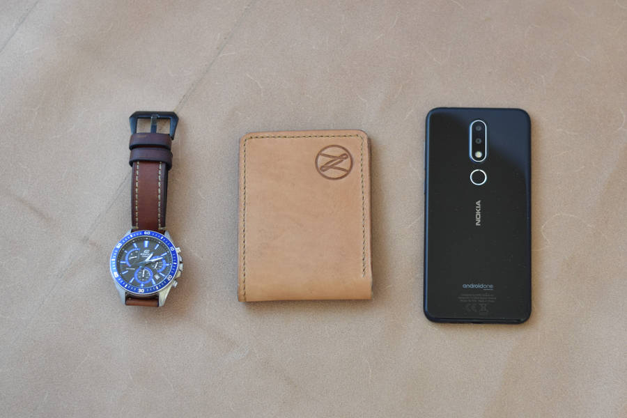 Nokia Smartphone Flat Lay Wallpaper