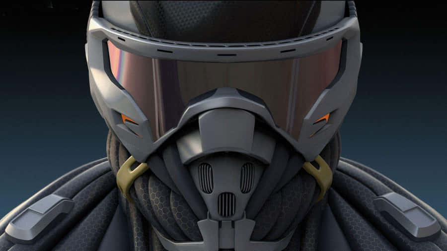 Nomad Crynet Suit Red Lens Crysis Hd Wallpaper