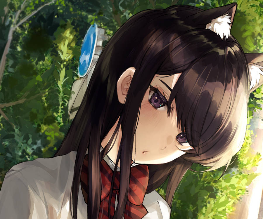 Non-verbal Komi Can't Express Her Feelings Wallpaper