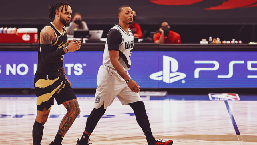 Norman Powell With Gary Trent Jr. Wallpaper