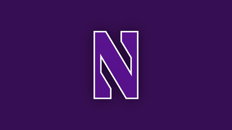 Northwestern University N Logo Wallpaper