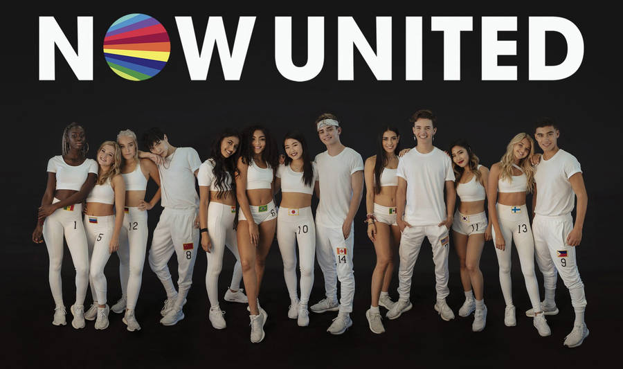 Now United Cool In White Wallpaper
