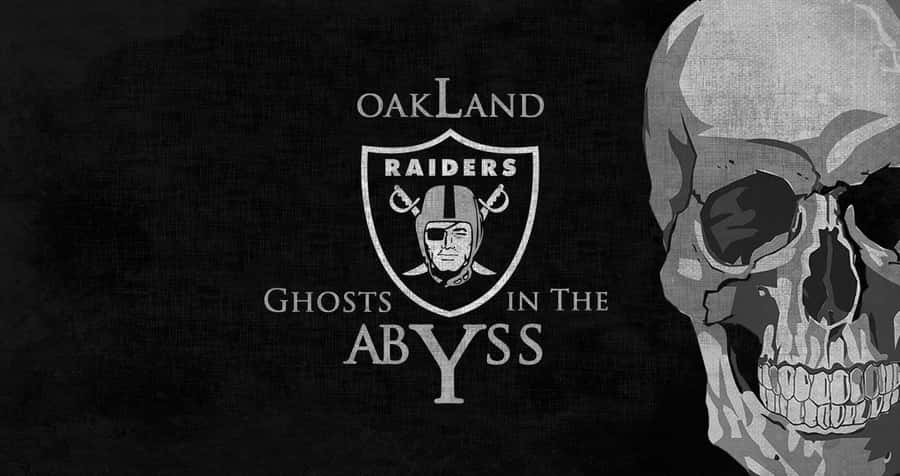 Oakland Raiders Ghost In The Abyss Wallpaper