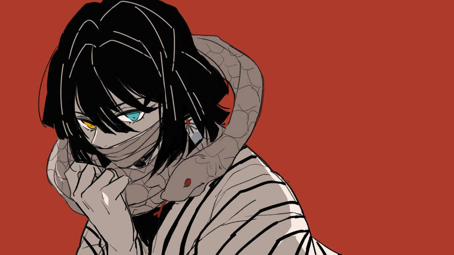 Obanai Iguro Anime Aesthetic Wallpaper