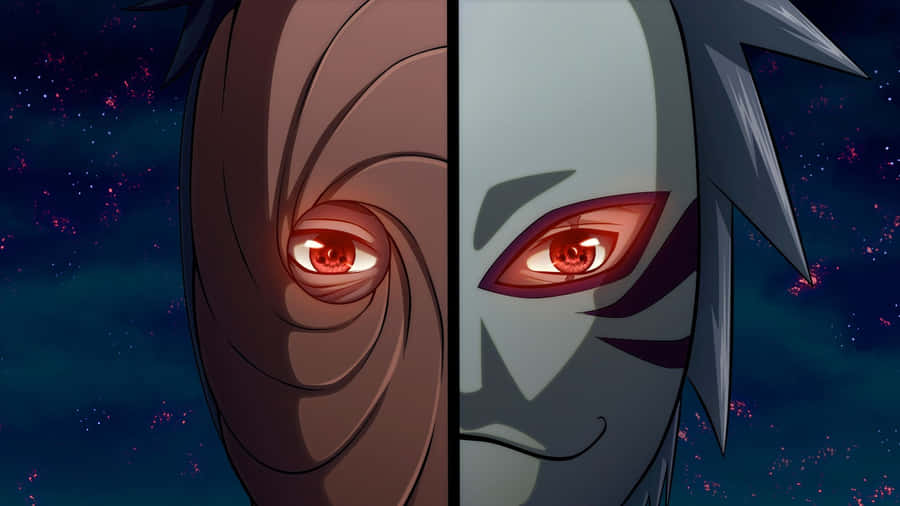 Obito And Kakashi Mask Wallpaper