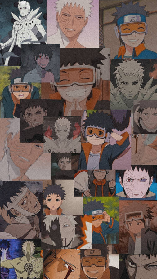 Obito Uchiha Collage 4k Wallpaper