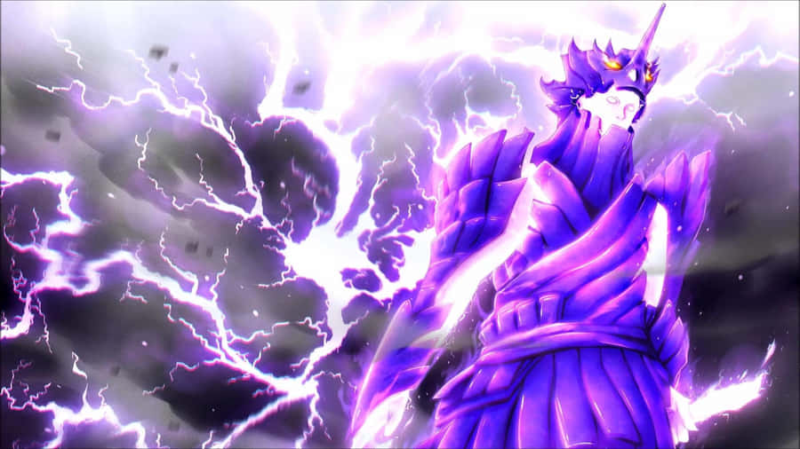 Obito Uchiha Unleashing Susanoo's Power Wallpaper