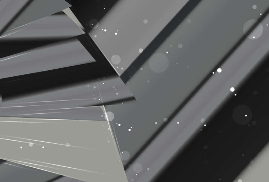 Obsidian Pattern With Bokeh On Grey Desktop Wallpaper