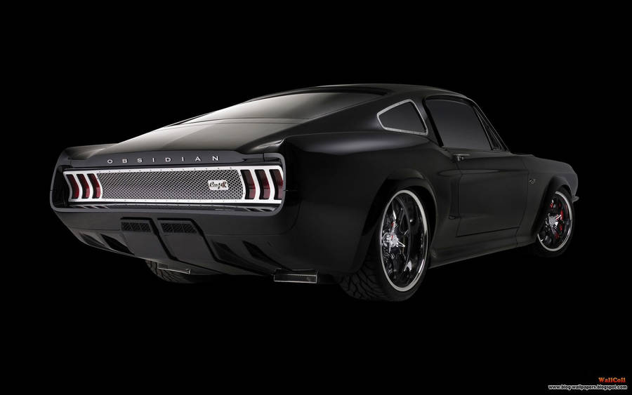 Obsidian Sg-one Mustang Hd Wallpaper