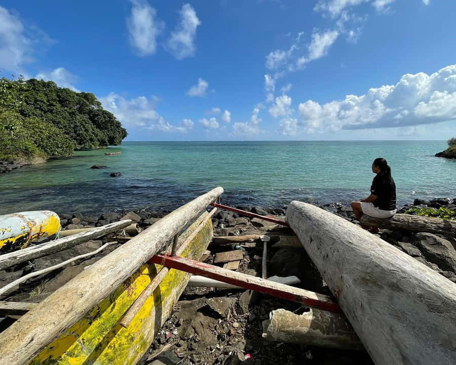 Ocean In Apia Wallpaper