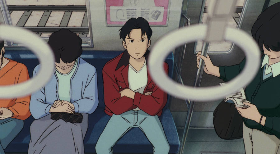 Ocean Waves Taku In The Train Wallpaper