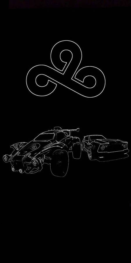 Octane And Paladin Rocket League Iphone Wallpaper