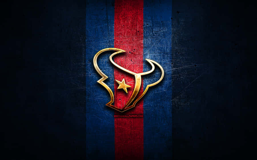 Official Logo Of The Houston Texans American Football Team. Wallpaper