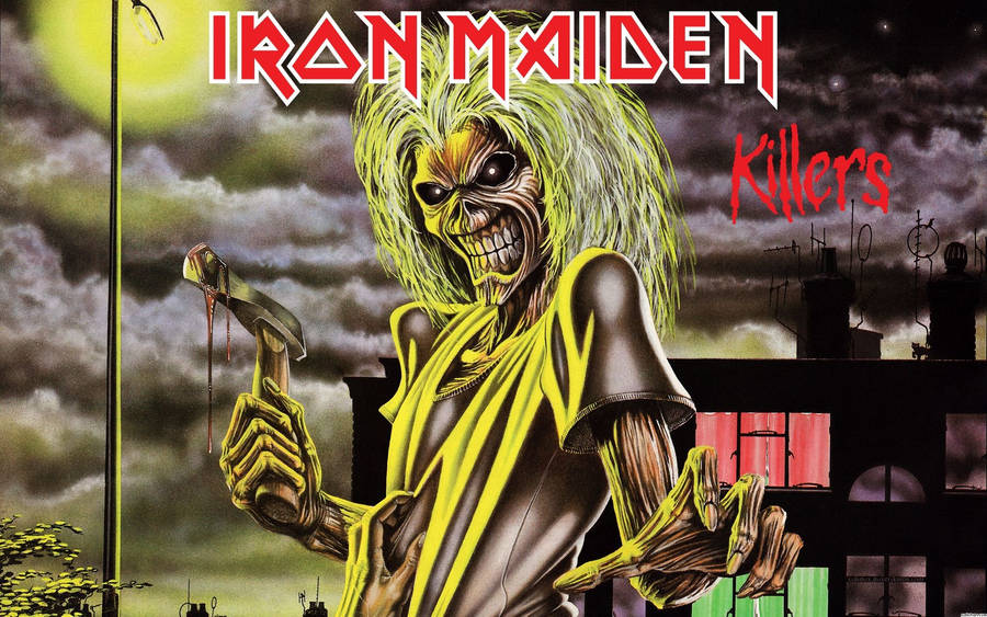 Old School Iron Maiden Wallpaper
